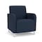 Lesro Siena Lounge Reception Guest Chair, 27 in W 29.5 in L 32.5 in H SN1101 - alternate 1
